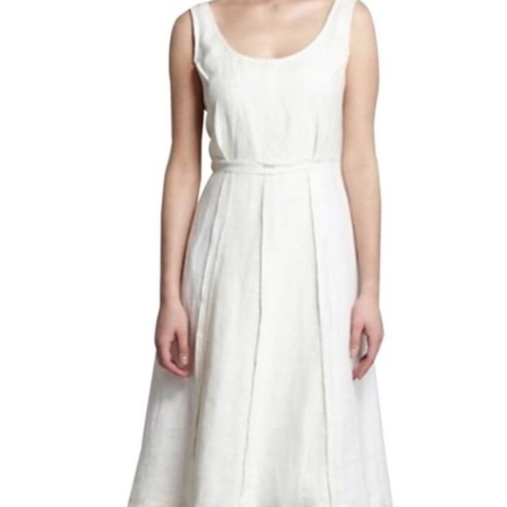 Anthropologie Koto Bolofo Linen Inside Out Dress